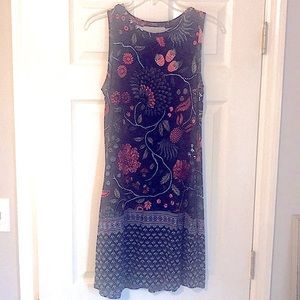👗Loft navy & other colors knit dress